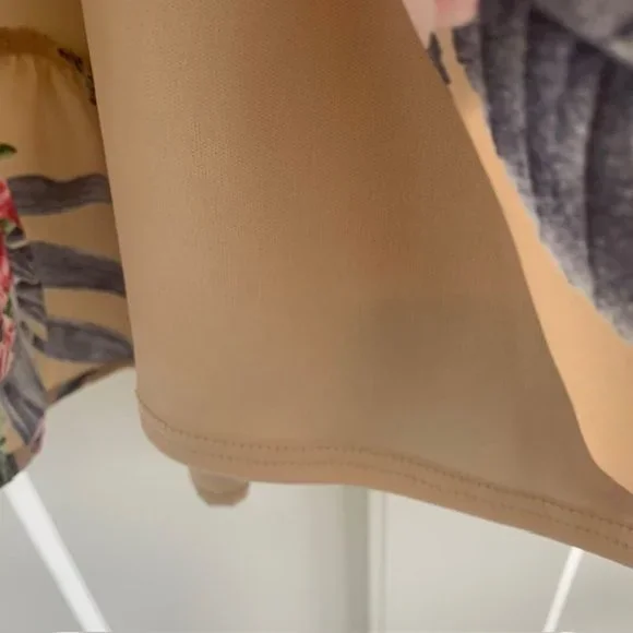 Peach Love California Pink Floral Strap Dress - Small - Picture 4 of 4